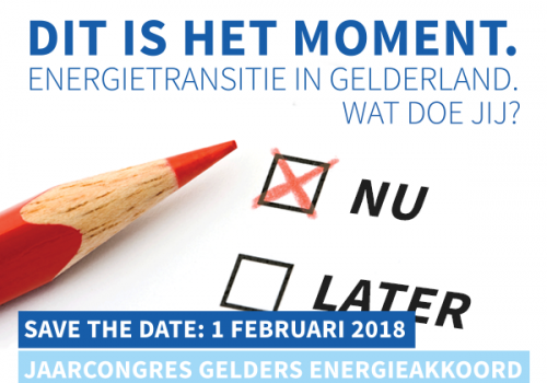 Save the date jaarcongres 2018