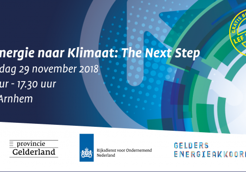 Uitnodiging Van Energie naar Klimaat: The Next Step