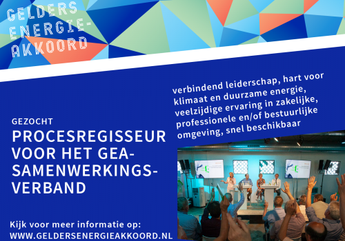 Gezocht: Procesregisseur (vacature gesloten)