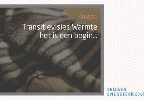 Transitievisies Warmte schieten tekort 