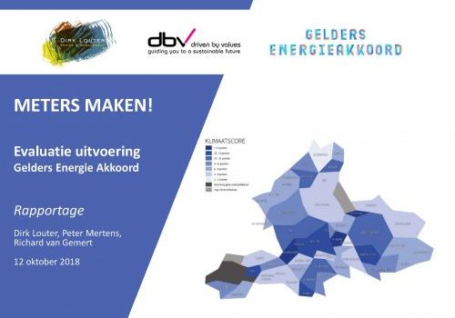 Gelders Energieakkoord geëvalueerd: Ook de komende jaren samen aan de slag voor ons klimaat.