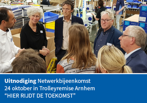 Uitnodiging netwerkbijeenkomst donderdag 24 oktober 2019