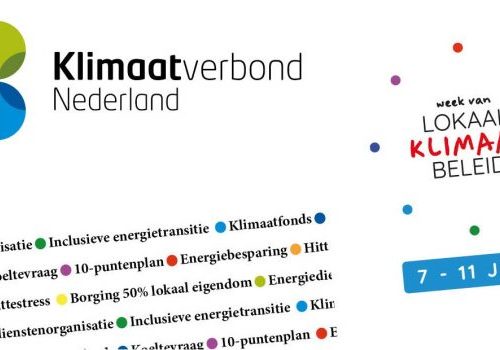 7-11 juni: Week van Lokaal Klimaatbeleid