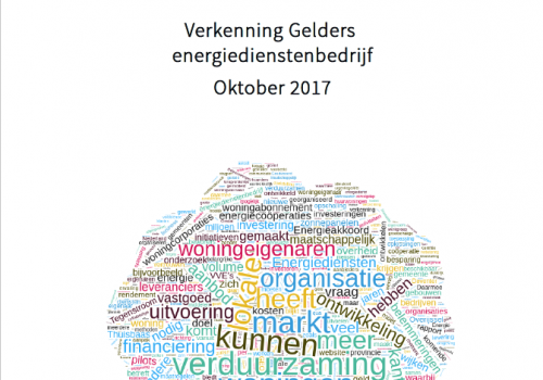 Rapport Verkenning Gelders Energiedienstenbedrijf