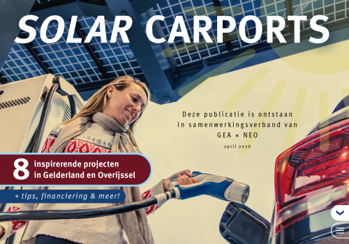 Solar Carports projecten in Gelderland en Overijssel